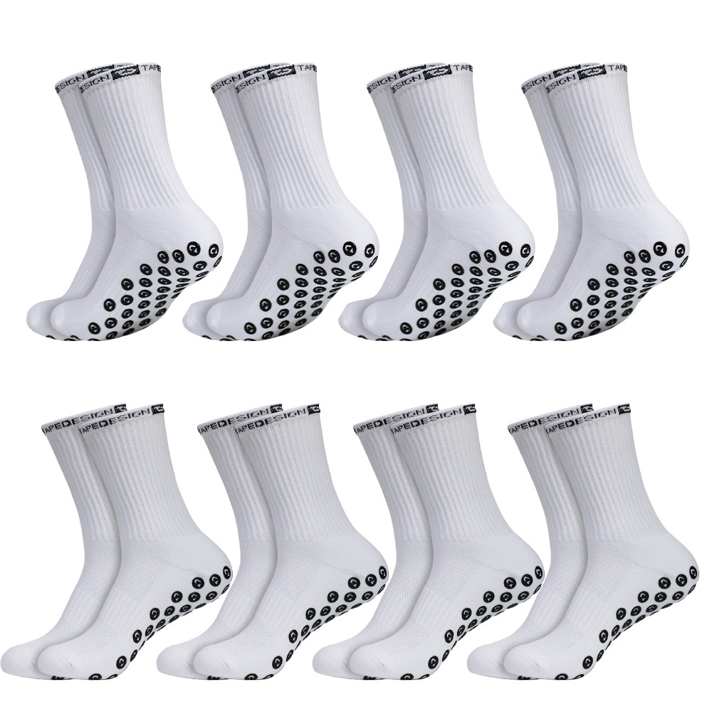 Sock Garter Men - 8 paar antislip voetbalsokken voor heren