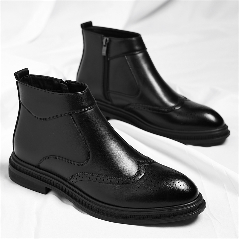 Herfst Winter Dikke Zolen Here - Men Formal Wear With Boots recensie en prijs