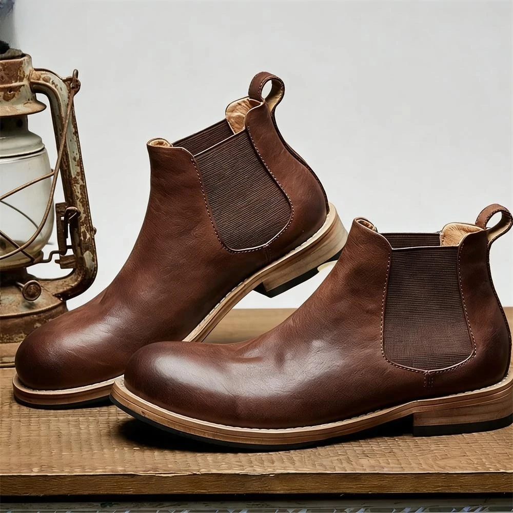 Heren Chelsea enkellaarzen met - Formal Men Daily Wear Footwear recensie en prijs