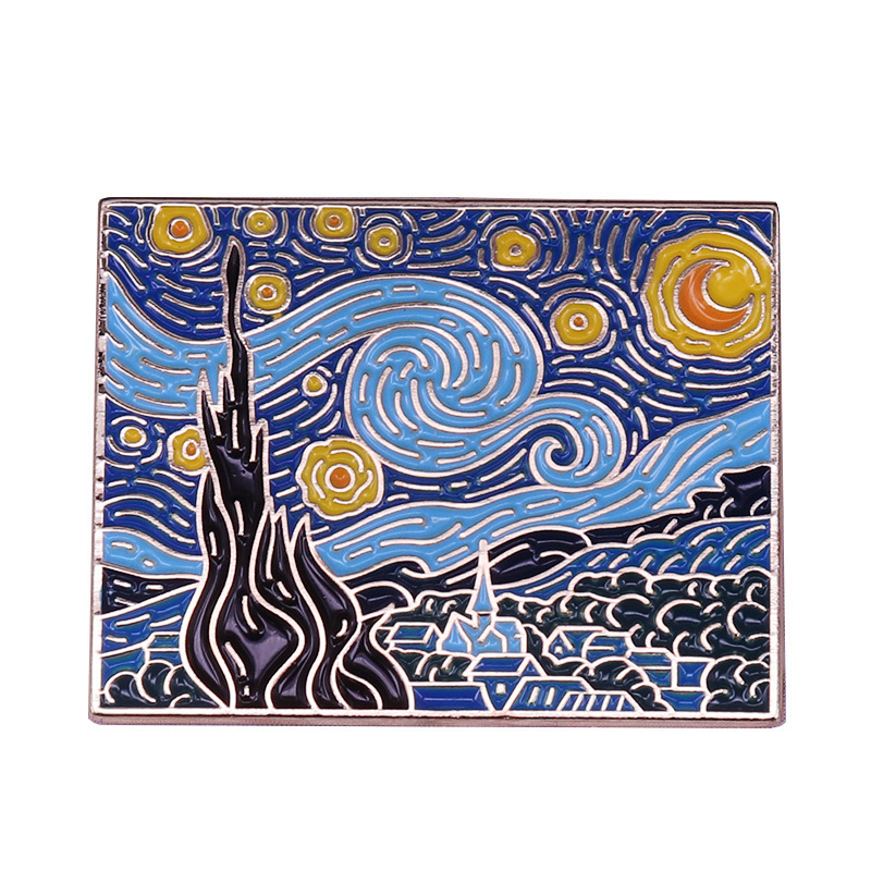 Van Gogh zachte emaille speld, - Tuxedo Lapel Pin recensie en prijs