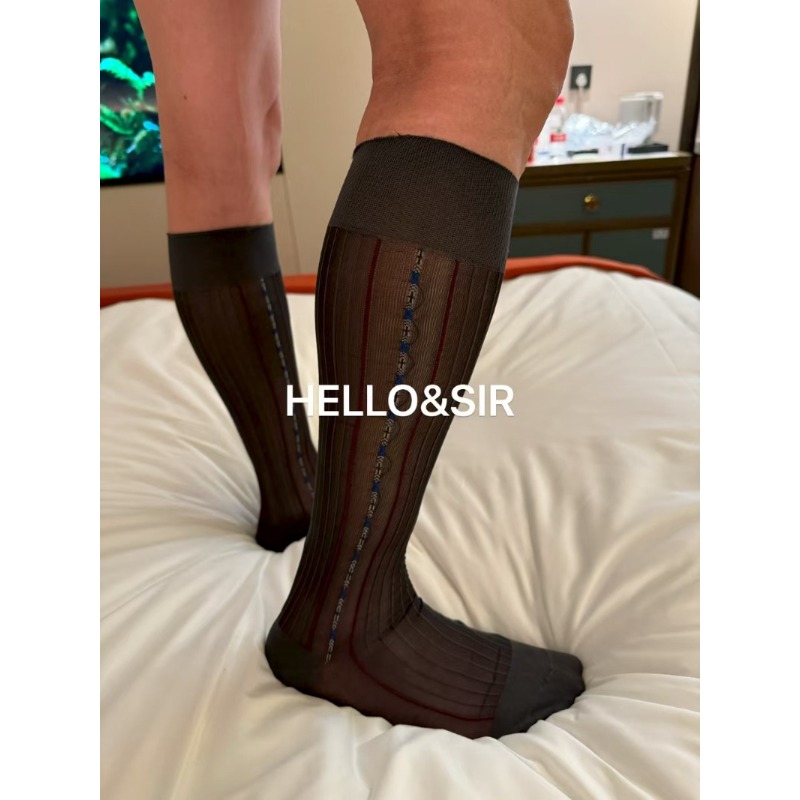 Nieuwe merk heren sokken, knie - Sock Garter Men recensie en prijs