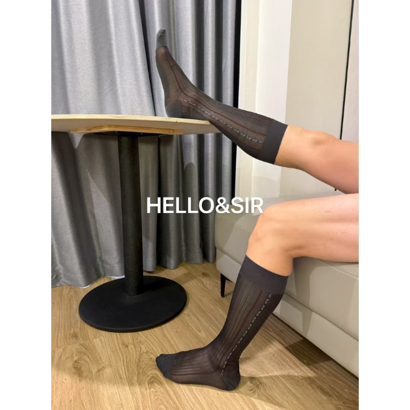 Nieuwe merk heren sokken, knie - Sock Garter Men recensie en prijs