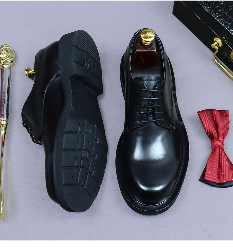 Heren hoge kwaliteit echt lede - Formal Men Daily Wear Footwear recensie en prijs