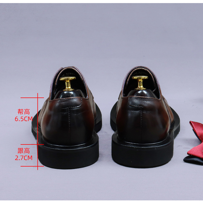 Heren hoge kwaliteit echt lede - Formal Men Daily Wear Footwear recensie en prijs