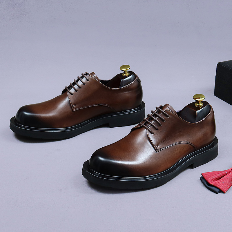 Heren hoge kwaliteit echt lede - Formal Men Daily Wear Footwear recensie en prijs