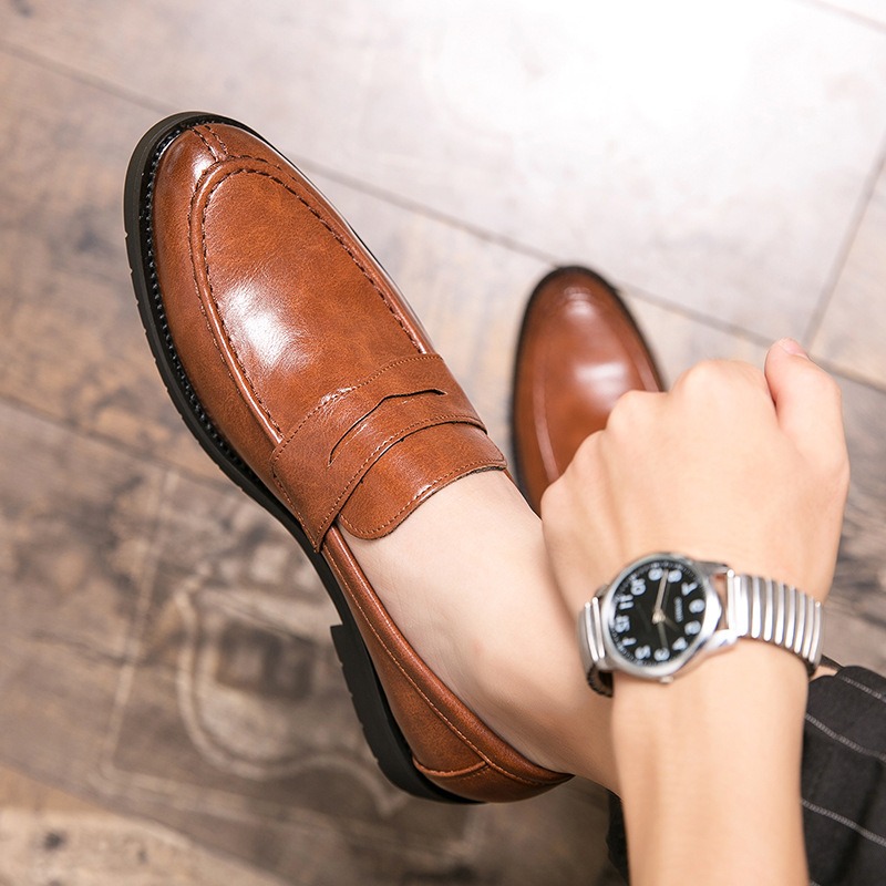 Heren Vintage Kunstleren Penny - Formal Men Daily Wear Footwear recensie en prijs