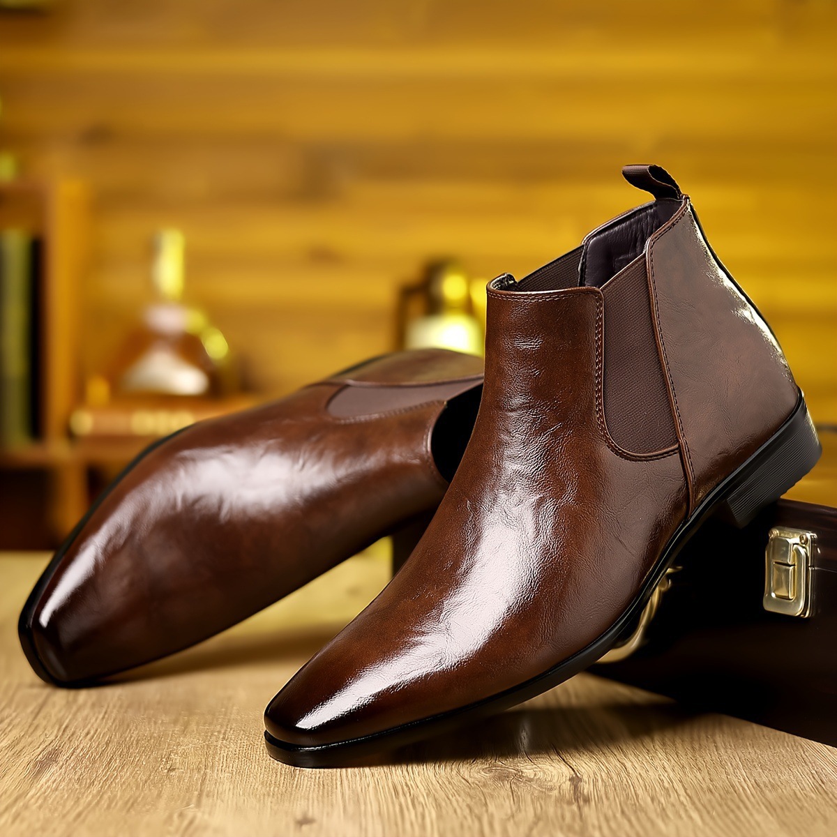 Chelsea Boots, leren laarzen,  - Men Formal Wear With Boots recensie en prijs
