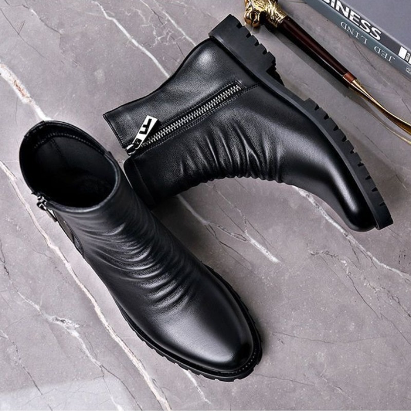 Hoge kwaliteit hoge herenlaarz - Men Formal Wear With Boots recensie en prijs