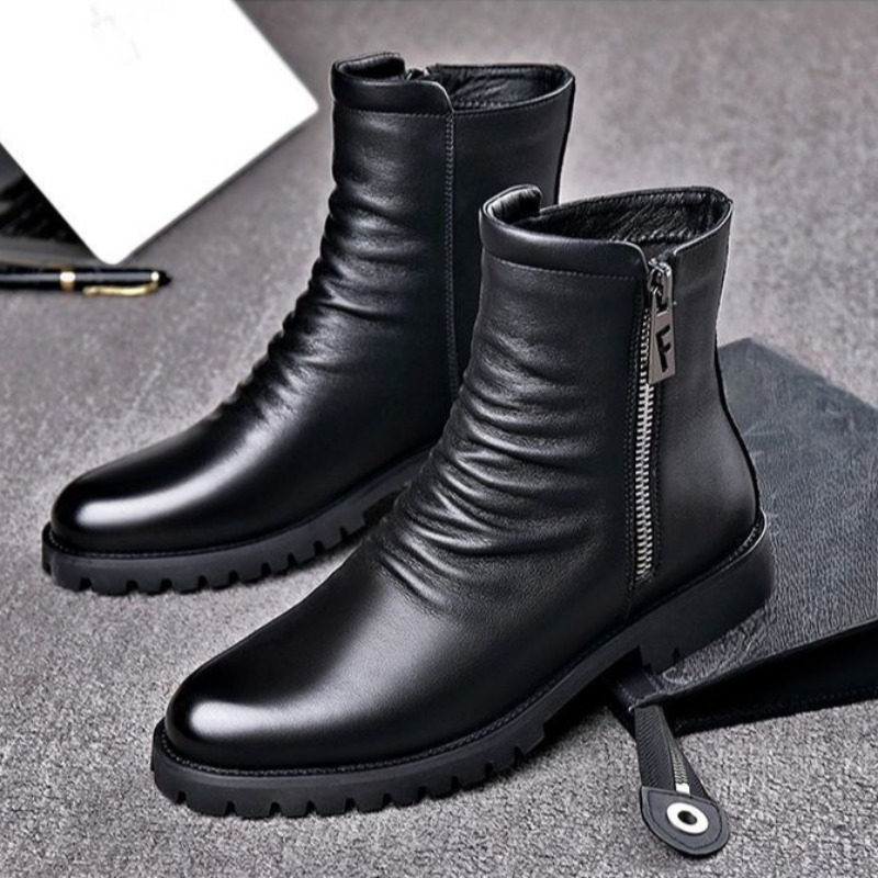 Hoge kwaliteit hoge herenlaarz - Men Formal Wear With Boots recensie en prijs