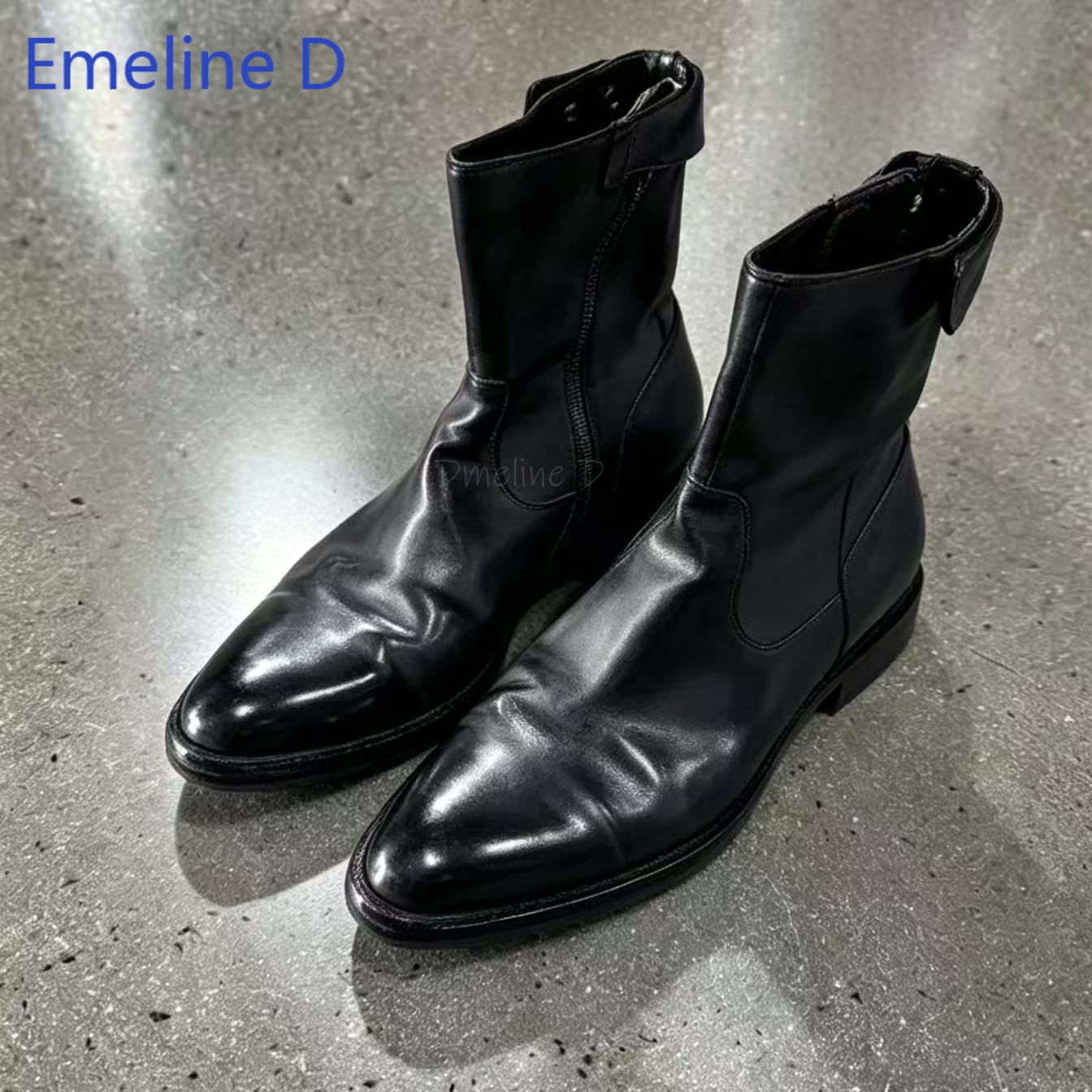 Heren Vintage Gerimpelde Leder - Men Formal Wear With Boots recensie en prijs
